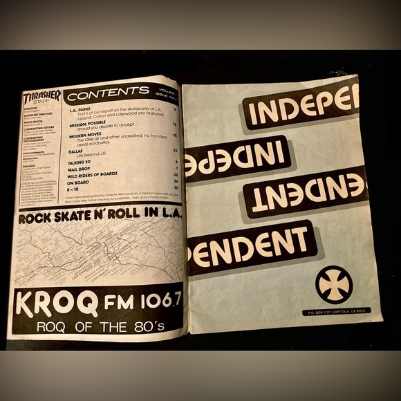 VINTAGE THRASHER MAGAZINE VOL# 1 ISSUE# 4  * VERY RARE SKATEBOARDING GEM * - Picture 4 of 4